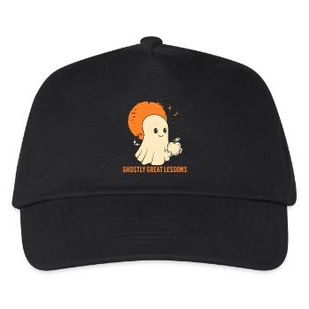 Funny Teacher Skeleton Halloween Classroom - Kids’ Baseball Cap - black - Front