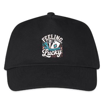 Jeux de hasard au poker - Lucky Day Poker - Casquette de baseball Enfant - noir - Devant
