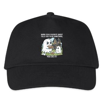Mein Lieblingsgeist - Kinder Basecap - Schwarz - Vorne