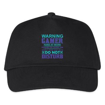 Do Not Disturb Gamer Mode - Kids’ Baseball Cap - black - Front