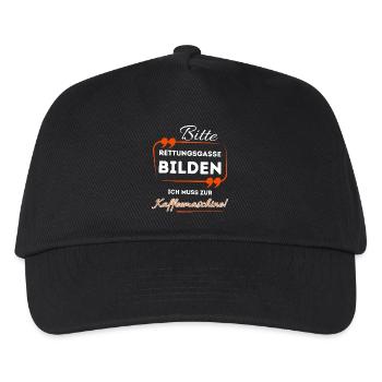 Please form an emergency lane ...- For coffee drinkers - Kids’ Baseball Cap - black - Front