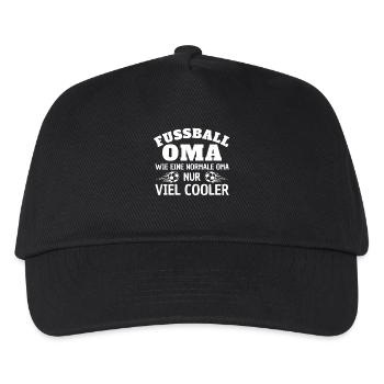 Soccer Granny Much Cooler - Kids’ Baseball Cap - black - Front