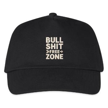 Zone franche de conneries - Casquette de baseball Enfant - noir - Devant