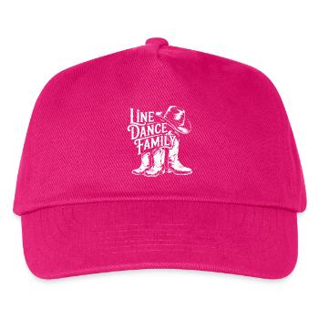 Line Dance Family Boots - Kids’ Baseball Cap - fuchsia - Front