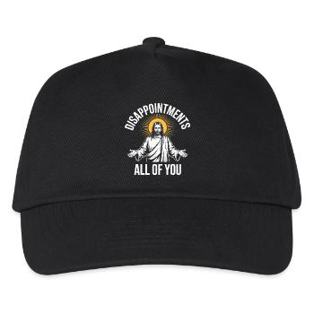 Déceptions à tous Jésus Soleil Tee - Casquette de baseball Enfant - noir - Devant