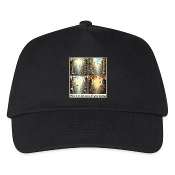 Seasonal Reading Arch - Kids’ Baseball Cap - black - Front