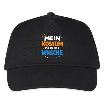 My costume is in the laundry Carnival Carnival - Kids’ Baseball Cap - black - Front