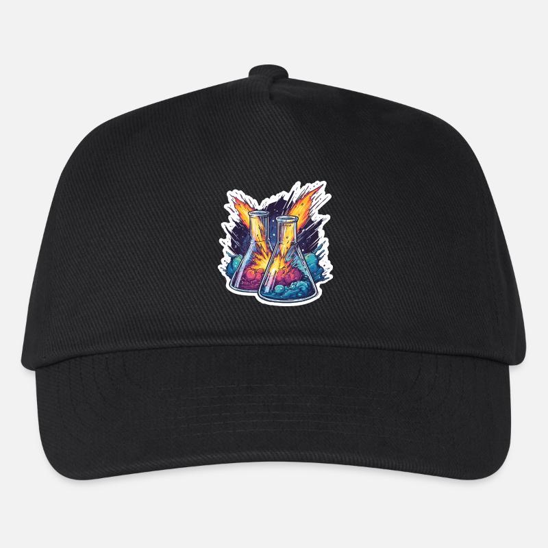 Lab Geek Bildungsquadrantid Meteorstrom-Erlebnis - Kinder Basecap - Schwarz