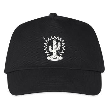 Cactus Serenade Silhouette - Kinder Basecap - Schwarz - Vorne