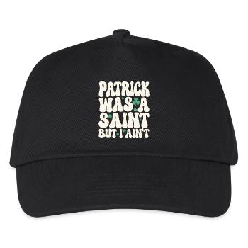 Patrick était un saint mais je ne suis pas la Saint-Patrick - Casquette de baseball Enfant - noir - Devant