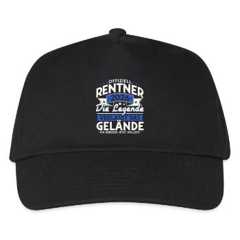 Retraités 2026 - La légende quitte le site - Casquette de baseball Enfant - noir - Devant