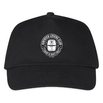 Airfryer Lovers Club Crisp Guilt Free - Kids’ Baseball Cap - black - Front