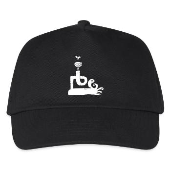 foot! - Kids’ Baseball Cap - black - Front