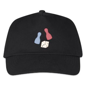 Pastel Kubus & Freerontwerp - Kinder basecap - zwart - Voor