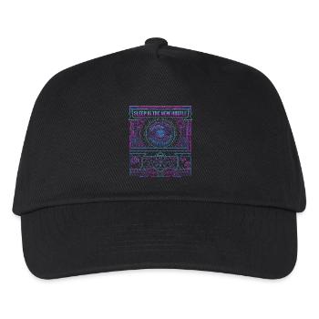 Hustle The Sleep - Kids’ Baseball Cap - black - Front