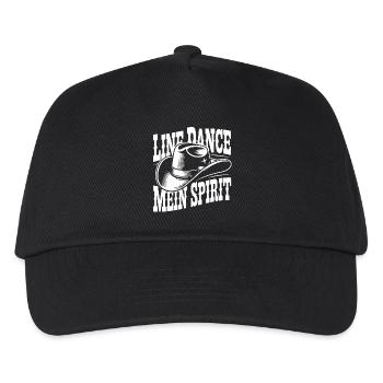 Line Dance Spirit - Kinder Basecap - Schwarz - Vorne