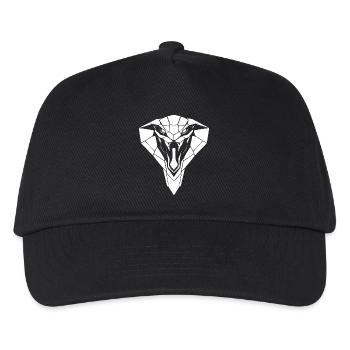 Kobra Style – Gefahr & Eleganz - Kinder Basecap - Schwarz - Vorne