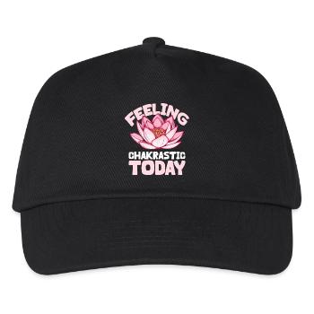 Sensation du chakra - Bonne énergie - Casquette de baseball Enfant - noir - Devant