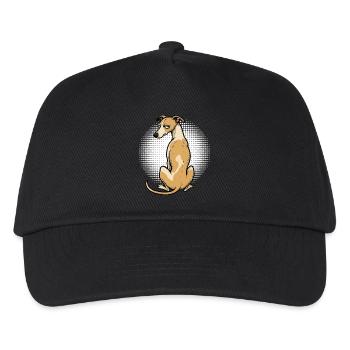 Whippet Greyhound Whippets Greyhound Owner - Kids’ Baseball Cap - black - Front
