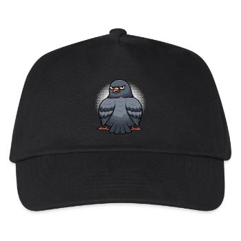 Pigeon pigeons pigeon fancier pigeon fancier - Kids’ Baseball Cap - black - Front