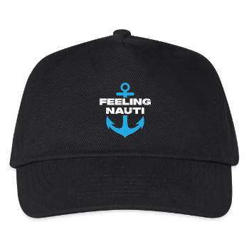 Feeling Nauti - Kids’ Baseball Cap - black - Front