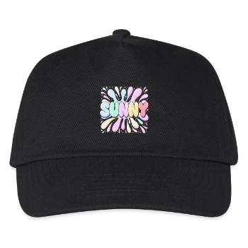 Bubble Burst SUNNY - Kids’ Baseball Cap - black - Front