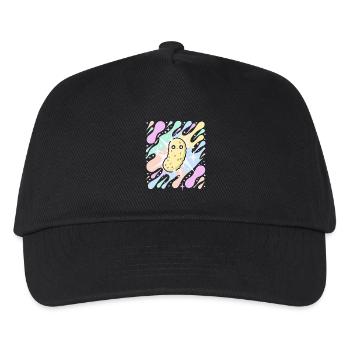 Pastellstern-Einmache - Kinder Basecap - Schwarz - Vorne