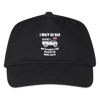 I_Got_to_Play_4x4 - Kids’ Baseball Cap - black - Front