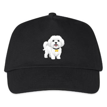 Maltese - Kids’ Baseball Cap - black - Front