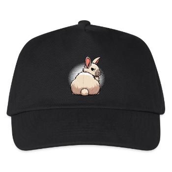Rabbit Bunny Bunny Long Eared Thumper Ram - Kids’ Baseball Cap - black - Front