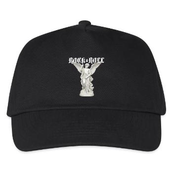 Rock & Roll Angel Statue - Kids’ Baseball Cap - black - Front