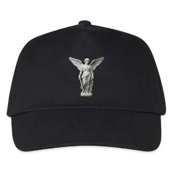 Winged Guardian Angel with Sword - Kids’ Baseball Cap - black - Front