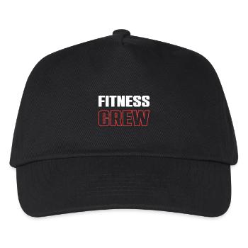 Fitness Crew - Kids’ Baseball Cap - black - Front