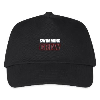 Swimming Crew - Kids’ Baseball Cap - black - Front