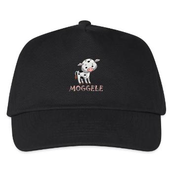 Mogglee - little calf - Kids’ Baseball Cap - black - Front
