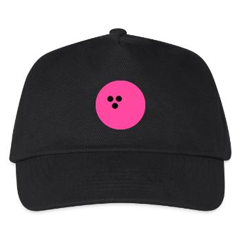 Boule de bowling, Bowling - Casquette de baseball Enfant - noir - Devant