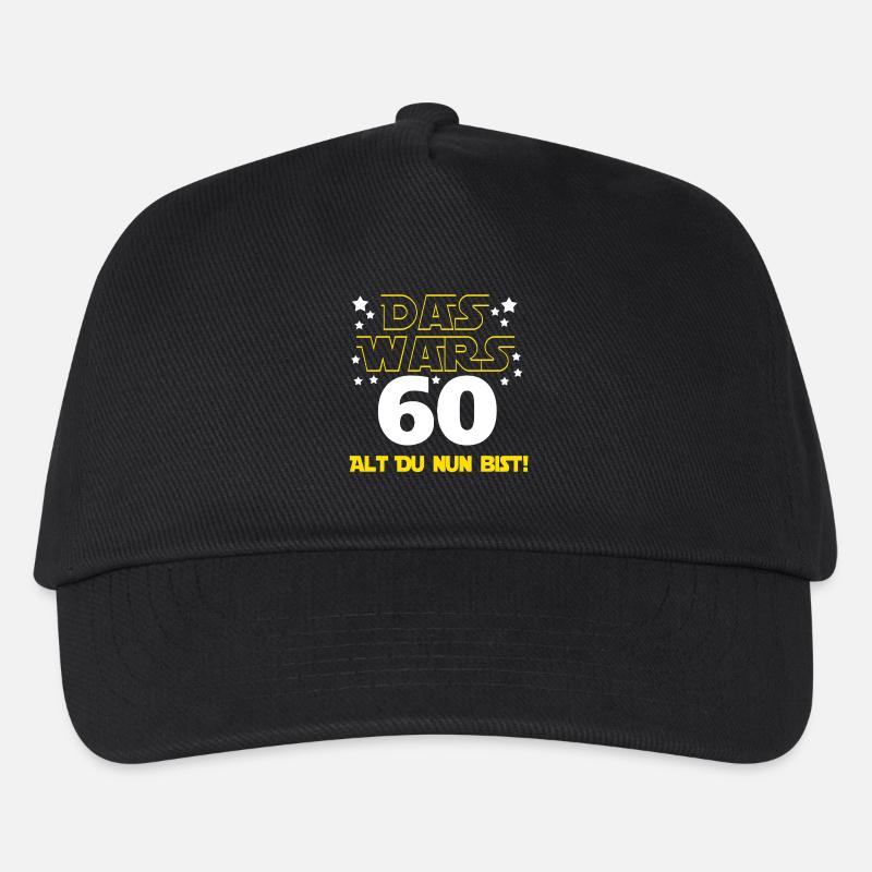 60. Geburtstag , 60 Alt du nun bist - Kinder Basecap - Schwarz