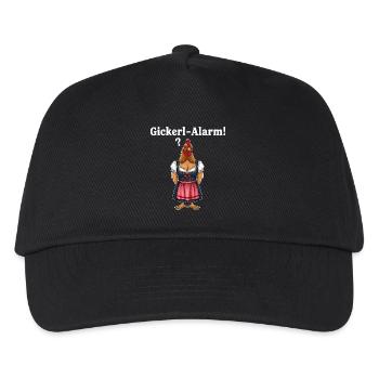 Alarme gickerl ! - Casquette de baseball Enfant - noir - Devant