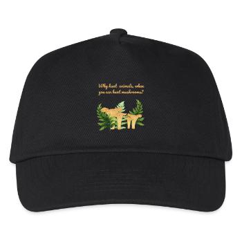 Chantareller hunter - Kids’ Baseball Cap - black - Front