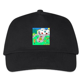 Dorf Kuoro - Kinder Basecap - Schwarz - Vorne