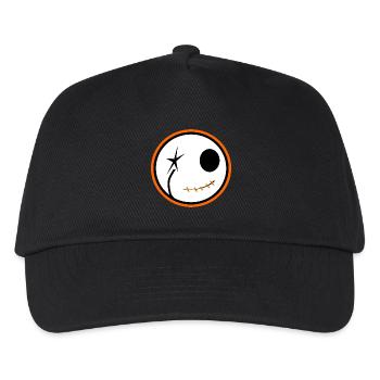 Halloween Totenschädel - Kinder Basecap - Schwarz - Vorne