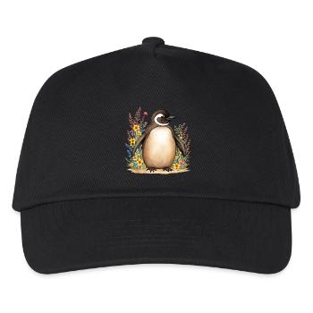Cute penguin - Kids’ Baseball Cap - black - Front