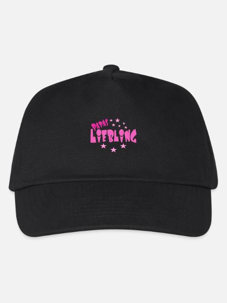 Papas Liebling - Kinder Basecap - Schwarz