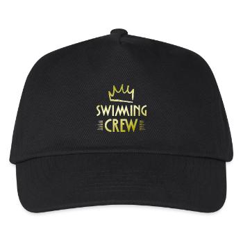 Swimming Crew - Kids’ Baseball Cap - black - Front