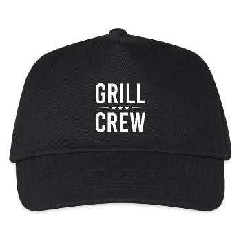 Grill Crew - Kids’ Baseball Cap - black - Front