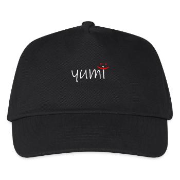 Yumi - Kinder Basecap - Schwarz - Vorne