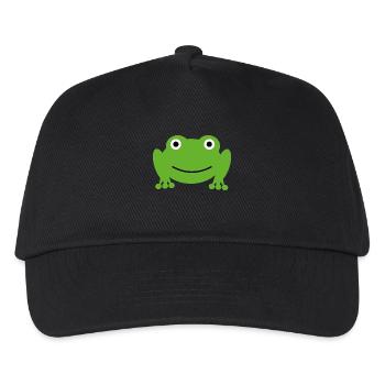Frog - Kids’ Baseball Cap - black - Front