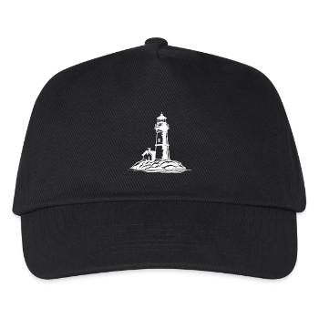 Lighthouse Coast Icon - Kids’ Baseball Cap - black - Front