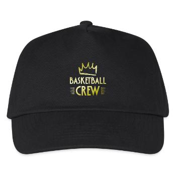 Équipe de basket-ball - Casquette de baseball Enfant - noir - Devant