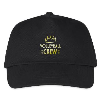 Volleyball Crew - Kids’ Baseball Cap - black - Front